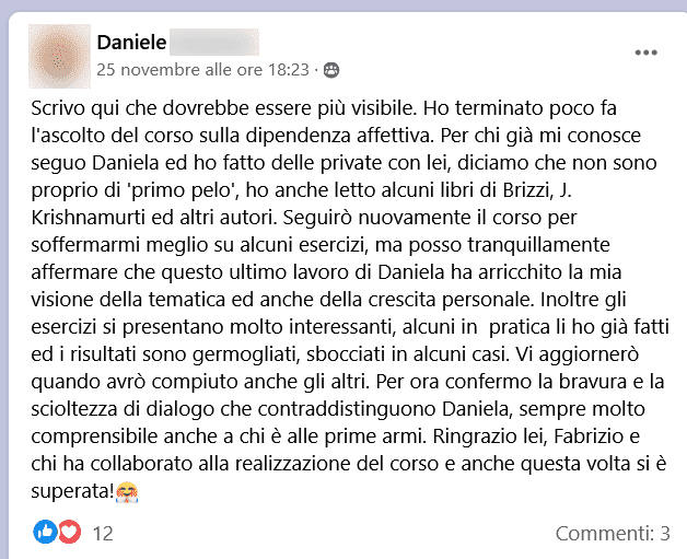 Feedback Amoroso