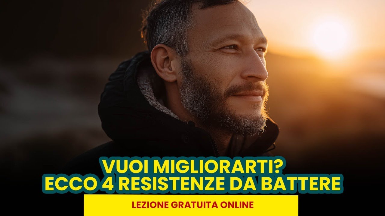 Nuovo Video - VUOI MIGLIORARTI? ECCO 4 RESISTENZE AL CAMBIAMENTO